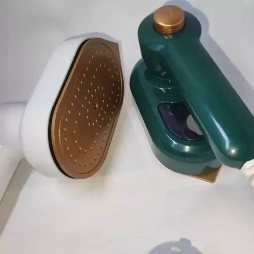 اتو مسافرتی مدل mini electric iron مینی اتو مسافرتی دسته دورانی سبز رنگ اتو لباس کد zF688