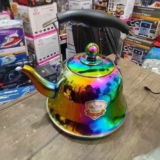 قوری سوتی هفت رنگ 4 و 5 لیتر ی