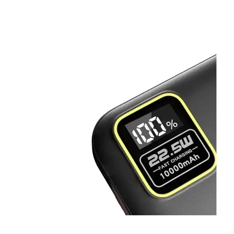 پاوربانک پرودو مدل Porodo Blue Quick Charge pb-22wPb10k با ظرفیت 10000 میلی آمپر