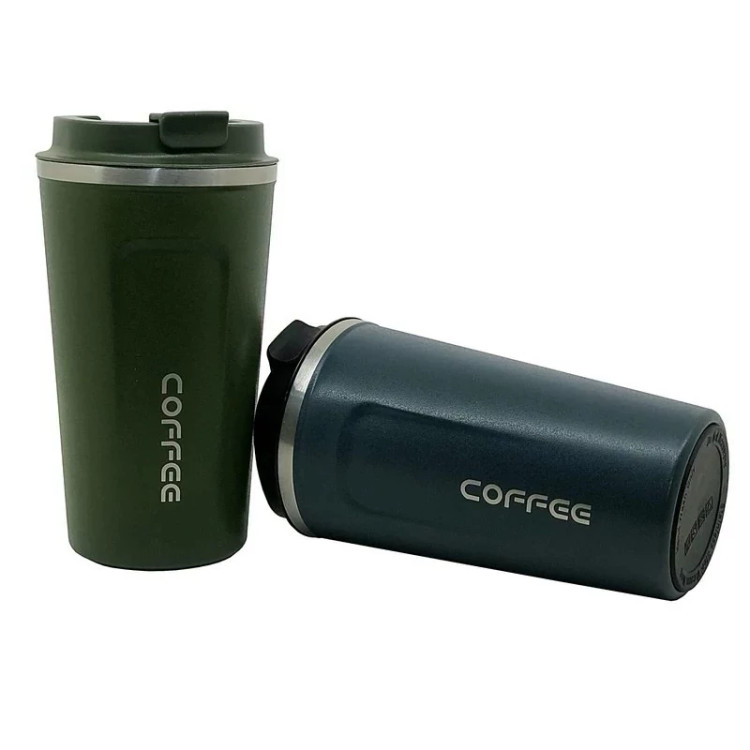 ماگ سفری مدل coffee مات گنجایش 0.510 لیتر ( کد 1 )