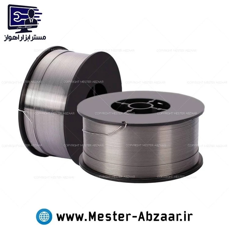 سیم جوش توپودری بدون گاز CO2 یک کیلویی 0.8 میلی متر مدل E71T-GS 0.8MM