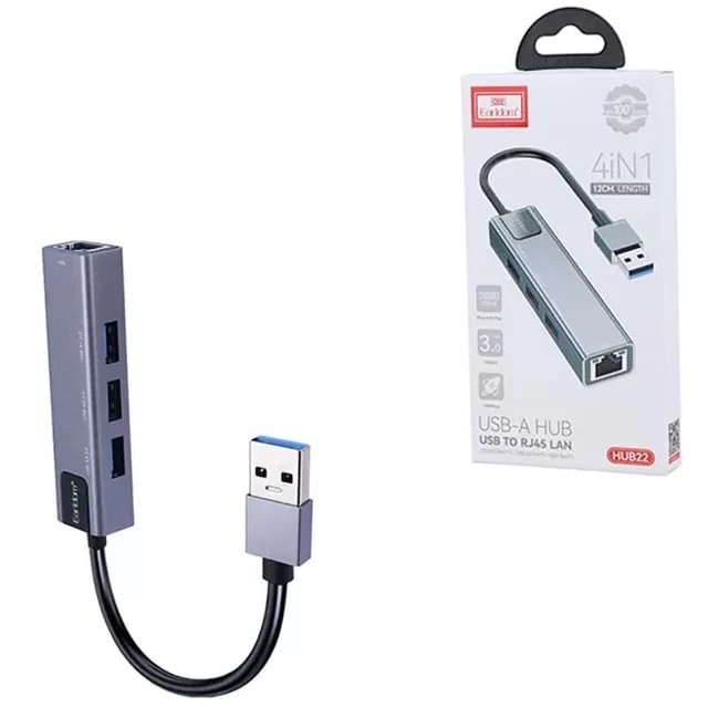 هاب USB 3.0 چهار پورت ارلدام HUB22 Earldom ET-HUB22