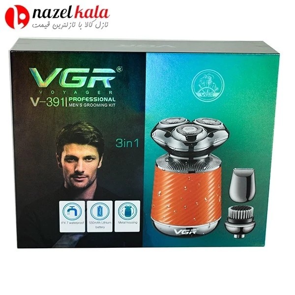 ریش تراش سه کاره وی جی آر مدل v-391