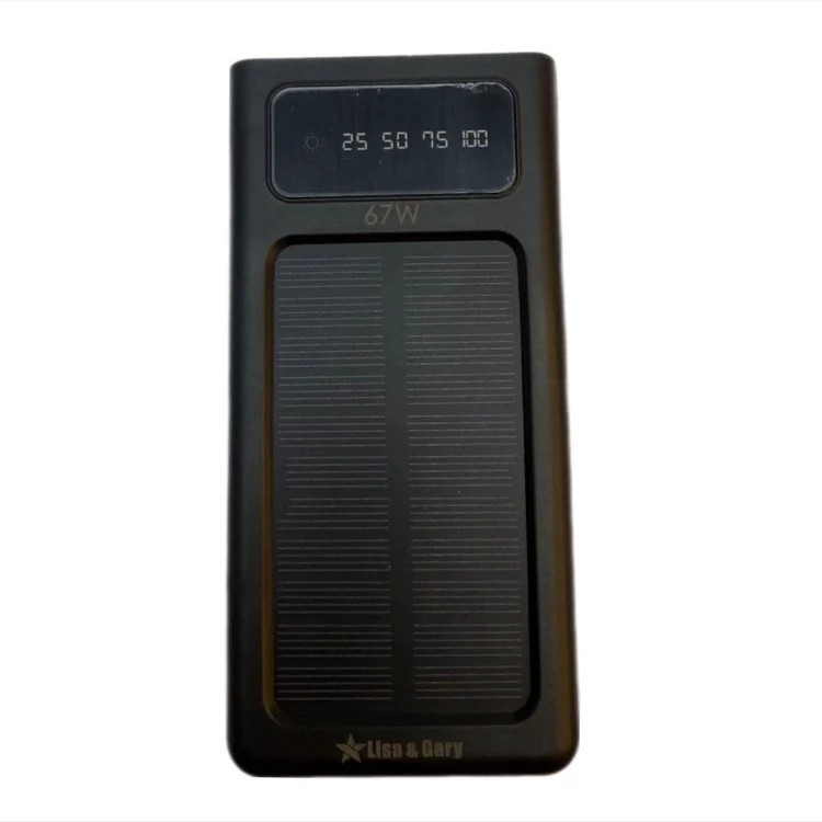 پاور بانک اصلی لیزا و گری مدل PB5500 ظرفیت30000 میلی آمپرساعت Lisa and Gary Power Bank Model PB5500 Capacity 30000 mAh ب