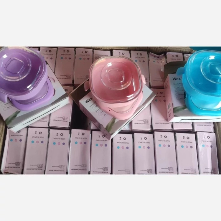 دستگاه وکس سیلیکونی ، موم گرم کن اصلی وارداتی تاشو سلیکونی مربع wax warmer