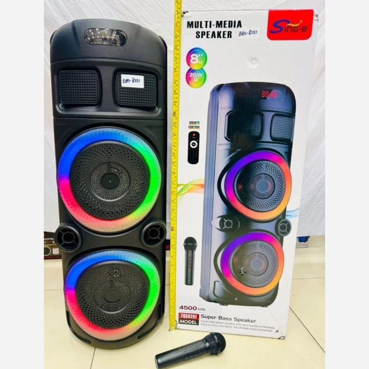 اسپیکر بلوتوثی ZQS8251 + میکروفون و ریموت کنترل
