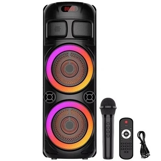 اسپیکر بلوتوثی ZQS8251 + میکروفون و ریموت کنترل