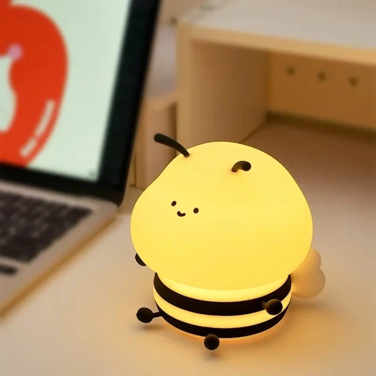 چراغ خواب سیلیکونی زنبول عسل Silicone Bee Night Light