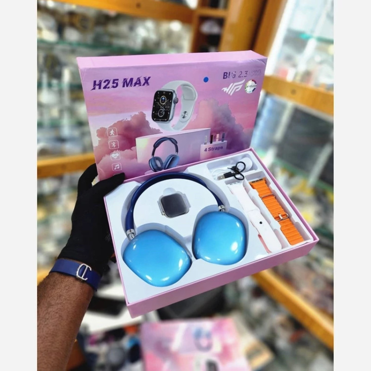 ساعت هوشمند با هدفون H25 max
