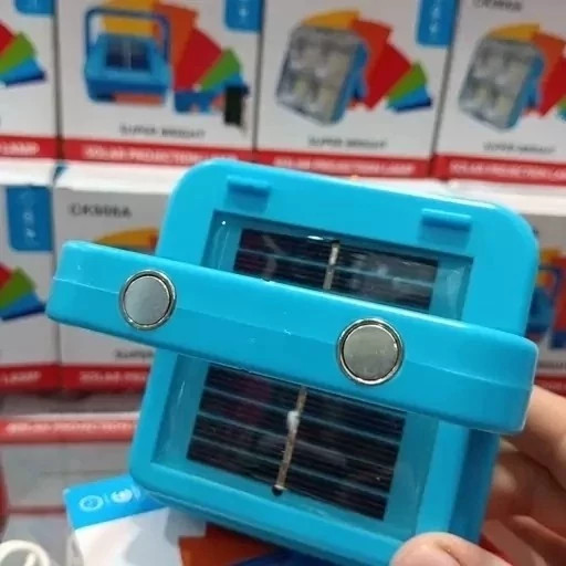 مینی پروژکتور شارژی سولار مدل CK906A