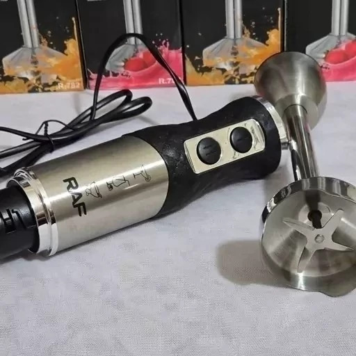 گوشت کوب برقی راف RAF وارداتی قدرتمند (1600W) یخ شکن (4 تیغ) R.782