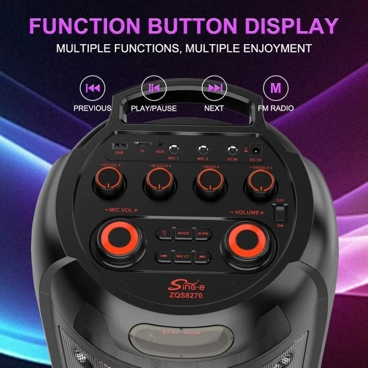 اسپیکر قابل حمل ZQS 8270 Speaker ZQS 8270