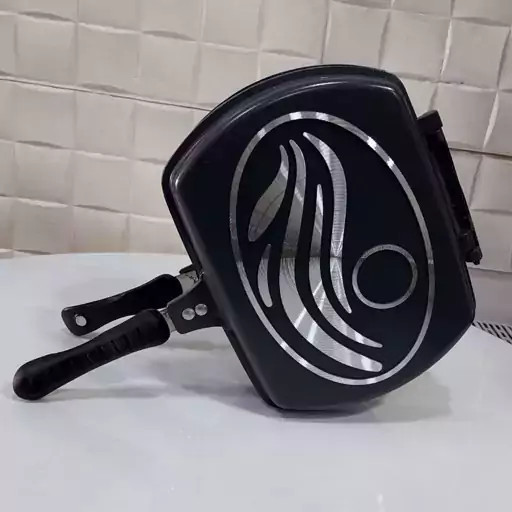 تابه دو طرفه دالغا مخصوص گریل بدون روغن چدنی