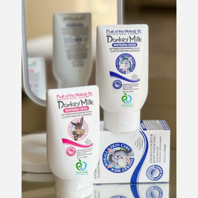 کرم Donkey Milk سفید کننده شیر الاغ 120میل