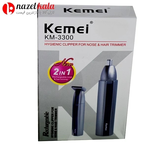 موزن بینی و خط زنی دوکاره کیمی مدل Kemei-3300