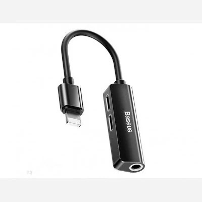 مبدل لایتنینگ به جک 3.5 میلی متری بیسوس Baseus Audio Converter