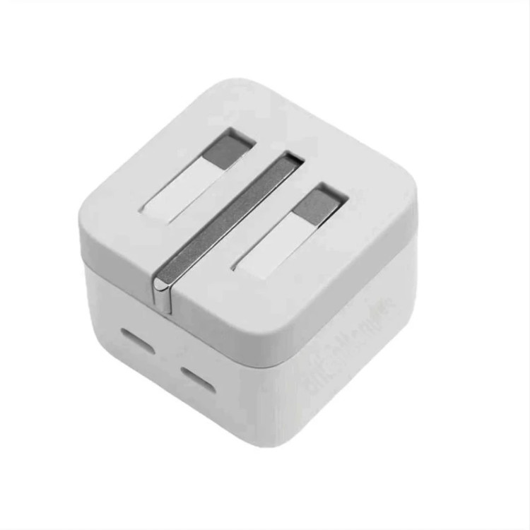 آداپتور شارژر اپل 35 وات USB-C دو پورت اورجینال