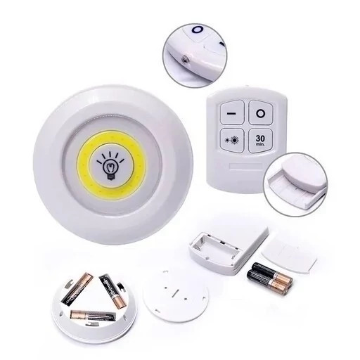 چراغ زیرکابینتی ریموت دار سه تایی
