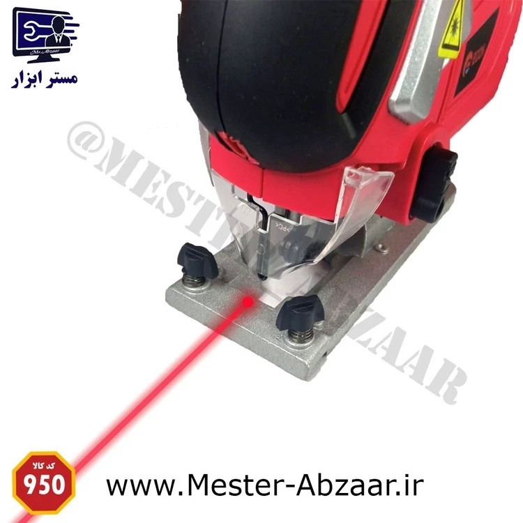 اره عمودبر 950 وات گیربکسی لیزر دار دیمر دار ادون مدل JS-100/950RL EDON عمود بر لیزری EDON JS-100/950RL