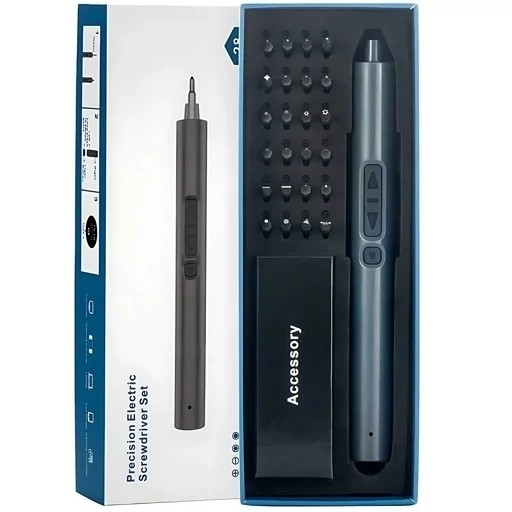 کیت پیچ گوشتی شارژی 28 تکه PRECISION