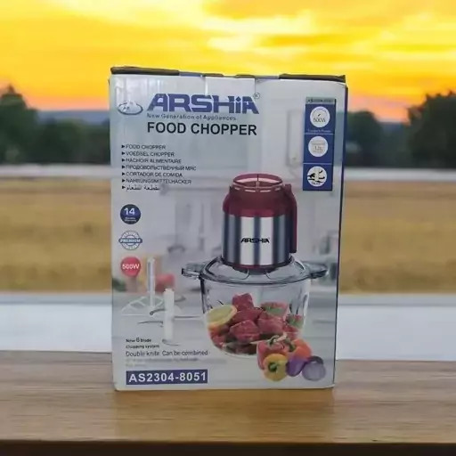 خردکن برقی با گارانتی 3 لیتر عرشیا مدل AS2304-805