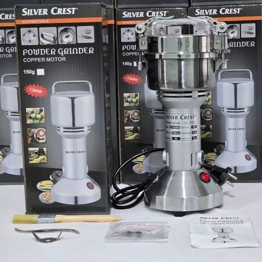 آسیاب صنعتی سیلورکرست (150 گرمی)(1000W) پرقدرت SC-150G