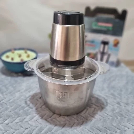 خردکن کوکینگ 3.5 لیتری 1200 وات چند کاره بدنه استیل با موتور دوسرعته