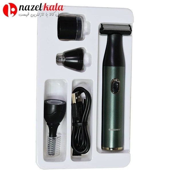 بادی کروم و ماشین اصلاح چهار کاره جیمی مدل GM-3151