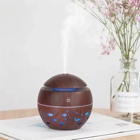 دستگاه بخور سرد طرح چوب مدل QH215 (کد 2)