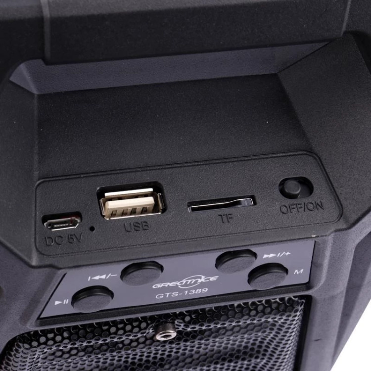 اسپیکر بلوتوثی قابل حمل مدل GTS-1389 ا GTS-1389