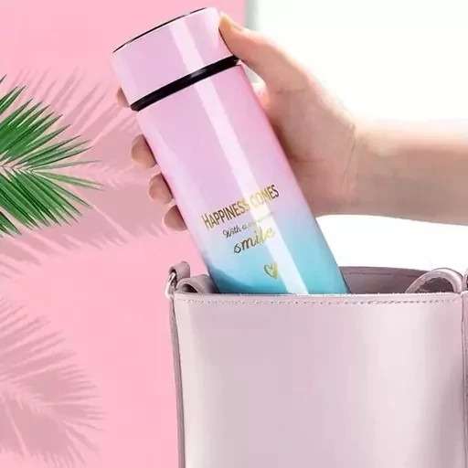 فلاسک هوشمند مدل دو رنگ گنجایش 0.5 لیتر کد 2