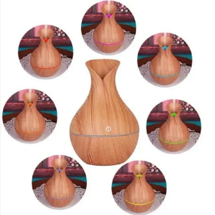 دستگاه بخور سرد طرح کوزه ای چوبی مدل UPOT-0997 ( کد 1 )