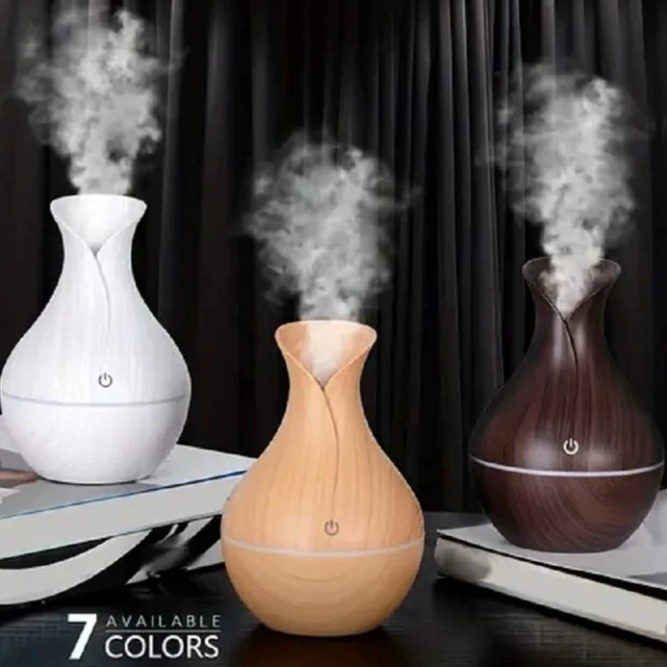 دستگاه بخور سرد طرح کوزه ای چوبی مدل UPOT-0997 ( کد 1 )