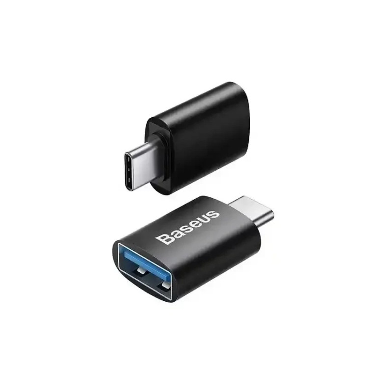 مبدل USB-A to Type-C باسئوس مدل Ingenuity Series Mini OTG-ZJJQ0000