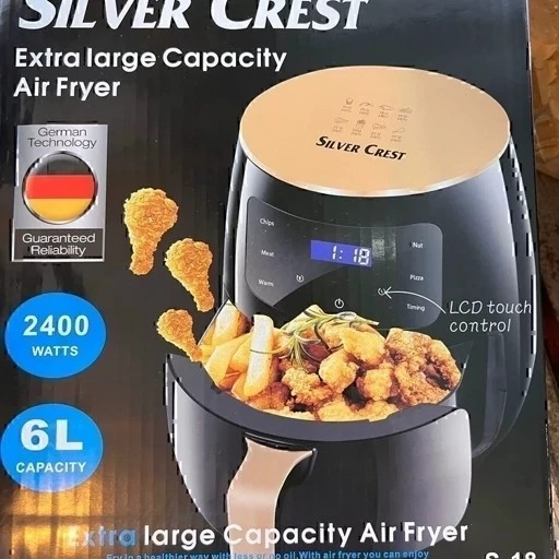 سرخ کن رژیمی 6 لیتر برند سیلور کرست مدل 4Silver Crest S-18