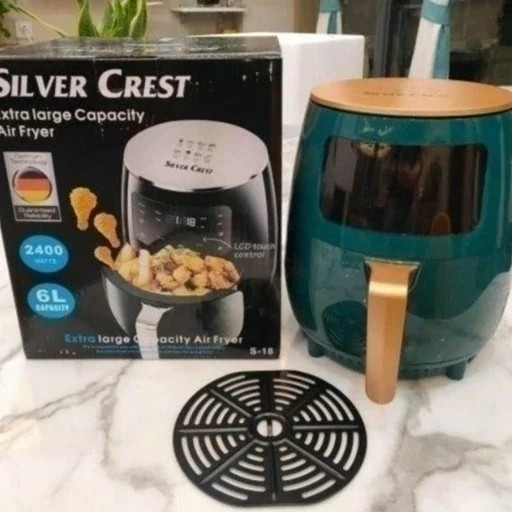 سرخ کن رژیمی 6 لیتر برند سیلور کرست مدل 4Silver Crest S-18