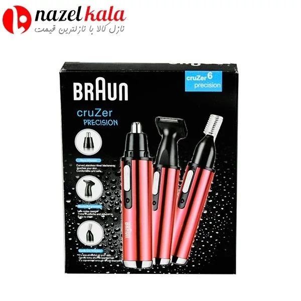 موزن ابرو براون مدل Cruzer 6 Braun Cruzer 6 Eyebrow Trimmer
