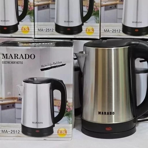 کتری برقی مارادو (2.3 لیتر) 1500w (سیستم خاموشی خودکار) MA-2512