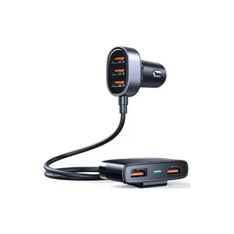 شارژر فندکی فست شارژ 5 پورت جویروم Joyroom JR-CL03