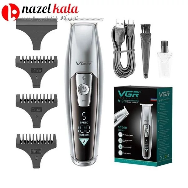 ماشین اصلاح موی سر و صورت وی جی ار مدل V-970