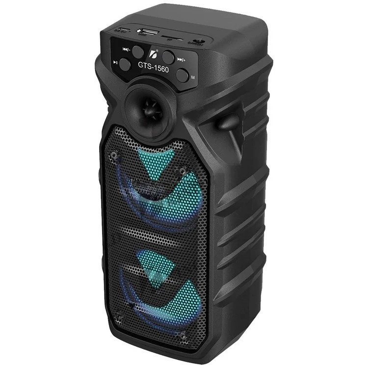 اسپیکر شارژی مدل gts 1560 Speaker GTS 1560