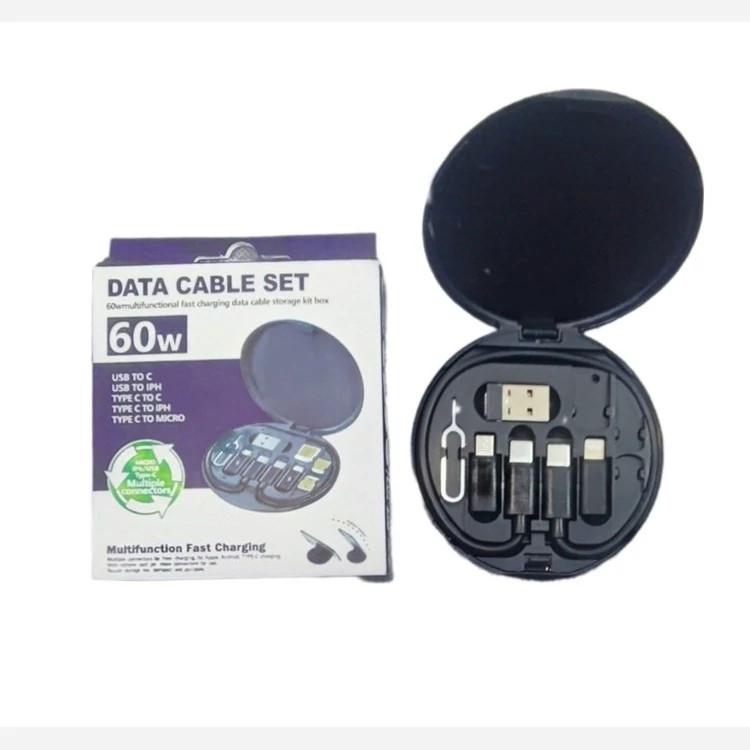 مجموعه لوازم جانبی موبایل مدل data cable set.