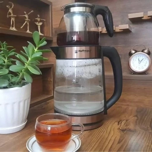 چای ساز هافمن روهمی (طراحی زیبا LED) (2.2L) (کیفیت عالی) HM-7827