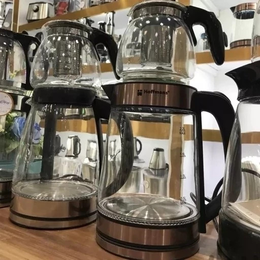 چای ساز هافمن روهمی (طراحی زیبا LED) (2.2L) (کیفیت عالی) HM-7827