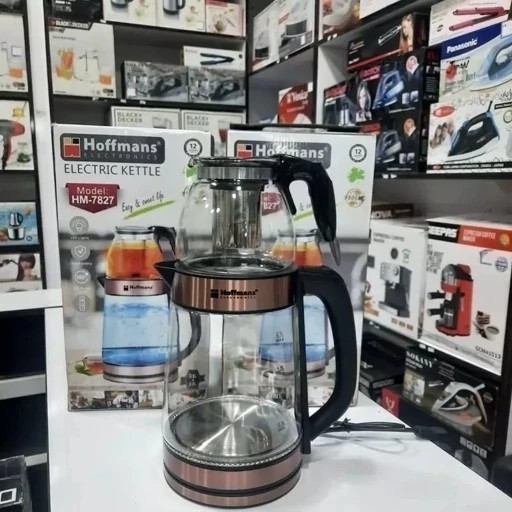 چای ساز هافمن روهمی (طراحی زیبا LED) (2.2L) (کیفیت عالی) HM-7827