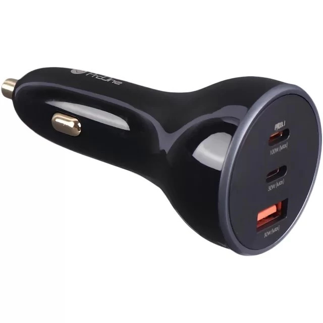 شارژر فندکی فست شارژ ماشین تایپ سی و یو اس بی 160 وات پرووان PCG29 ProOne PCG29