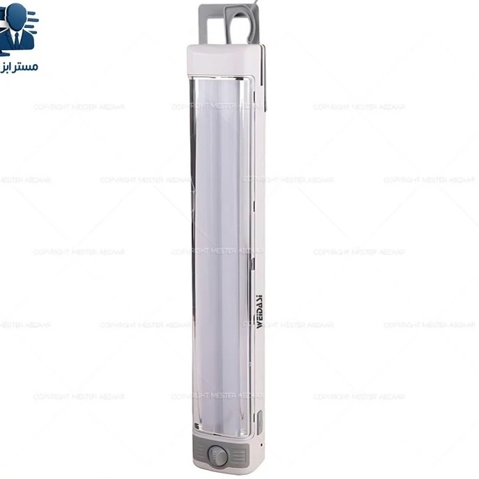 چراغ نور افکن مهتابی 84 لامپی شارژی اضطراری برند ویداسی مدل WEIDASI WD-839T