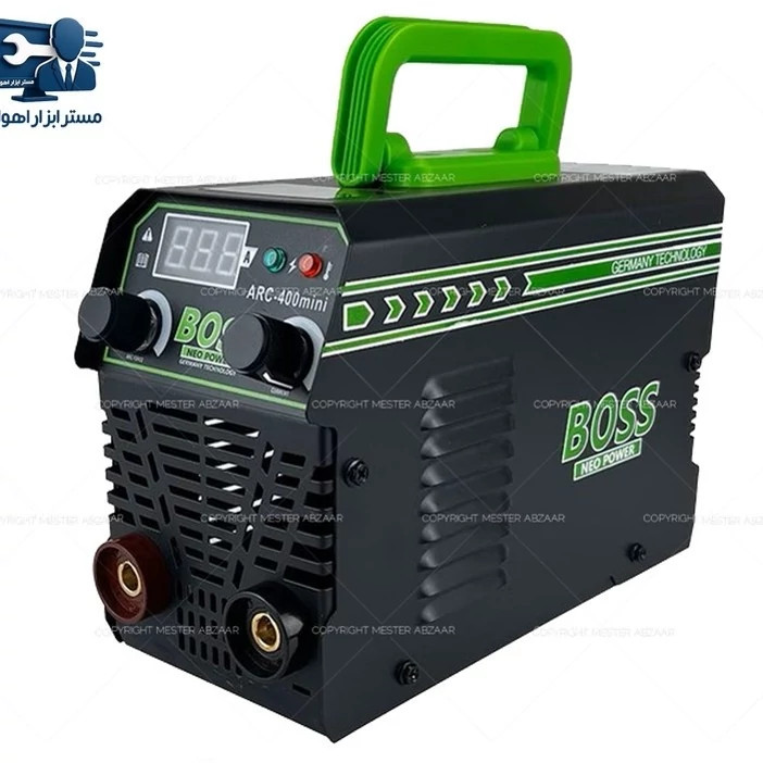 اینورتر 400 آمپر مینی دیجیتال سبز مشکی باس تحت لیسانس آلمان مدل BOSS ARC-400MINI GREEN