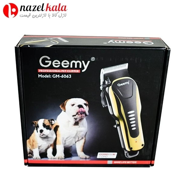 ماشین اصلاح حیوانات جیمی مدل GM-6063 ماشین اصلاح حیوانات جیمی مدل GM-6063 ماشین اصلاح حیوانات جیمی مدل GM-6063 ماشین اصل