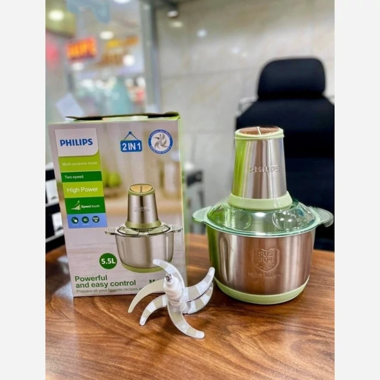 خردکن 5.5 لیتری فیلیپس- 6 تیغه- قدرت 6000W وات- مدل MA2024